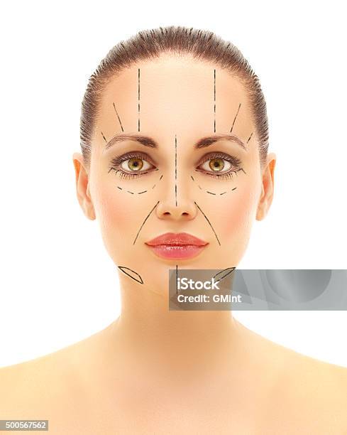 Preoperative Markings Stock Photo - Download Image Now - 2015, Adult, Aging Process