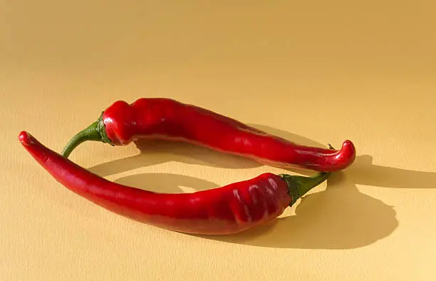 Hot spices from mexico, red chili pepper,  beautiful vegetables, bright emotions
