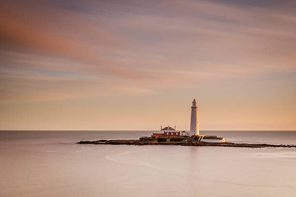 istock Long Exposure at St Mary's Lighthouse 500571764