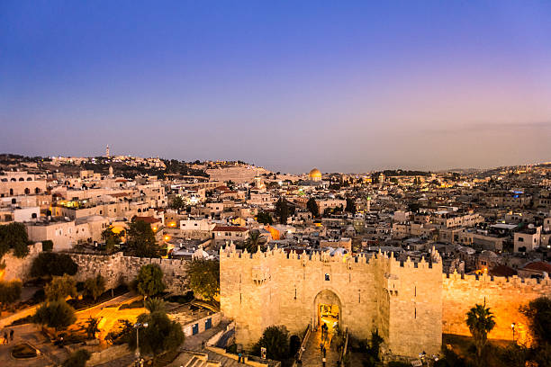 istock Damascus Gate and Jerusalem, Israel 500572292