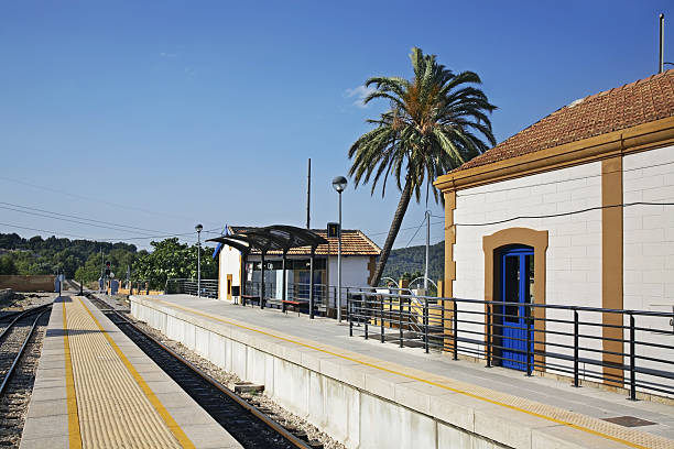 istock Railway station in Calpe. Spain 500573445