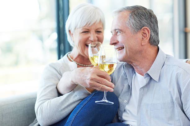 istock Celebrating their lifetime together 500575891