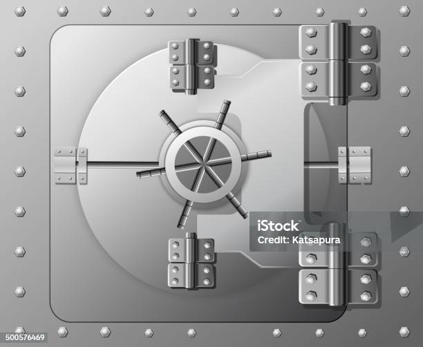 Vector Safe Stock Illustration - Download Image Now - Arch - Architectural Feature, Bank Account, Banking