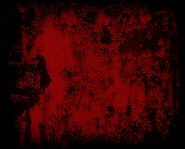 istock dark red grunge rusty metal wall background or texture 500579132