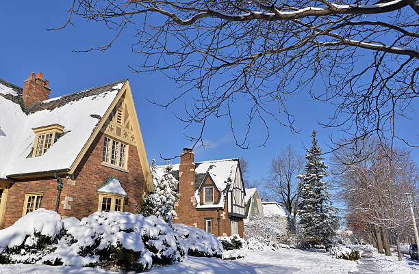 istock City in winter 500589666