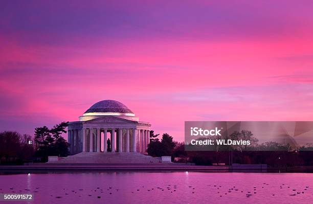 Jefferson Memorial Dc Stock Photo - Download Image Now - Purple, Washington DC, 2015