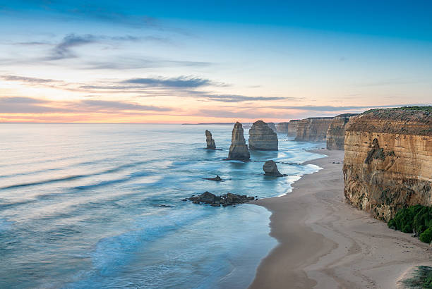 istock Stunning sunset view of Twelve Apostles, Great Ocean Road 500591996