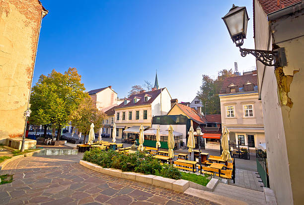 istock Old Tkalciceva street in Zagreb 500593684