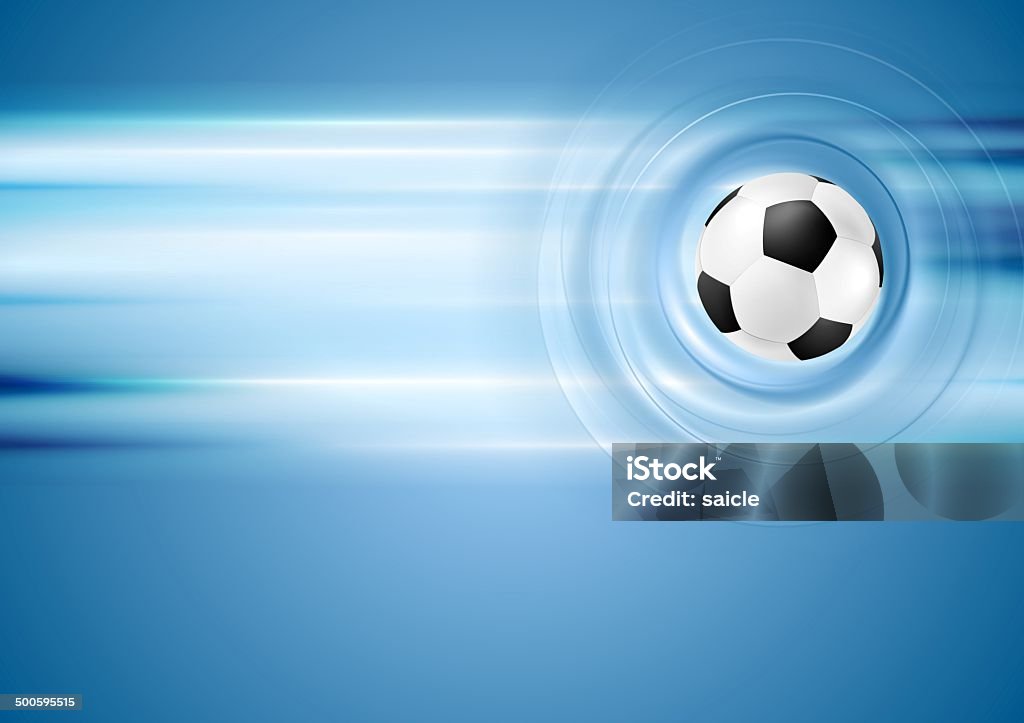 Bright blue football background Abstract stock illustration