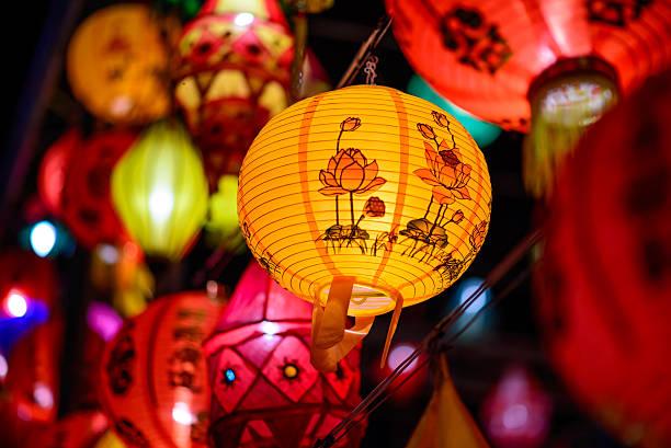 istock Colorful International Lanterns 500596611