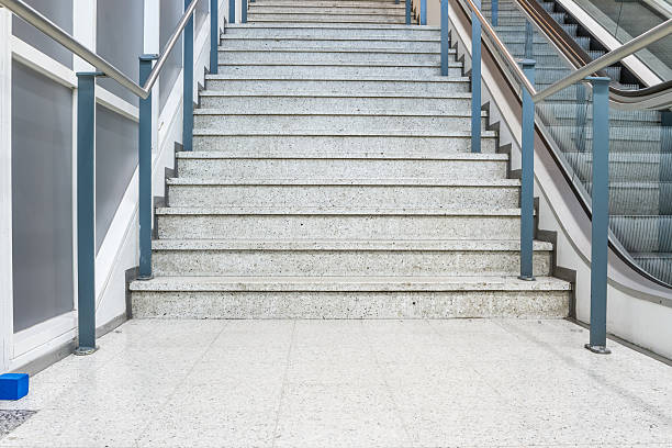 istock an staircase in the building 500596912