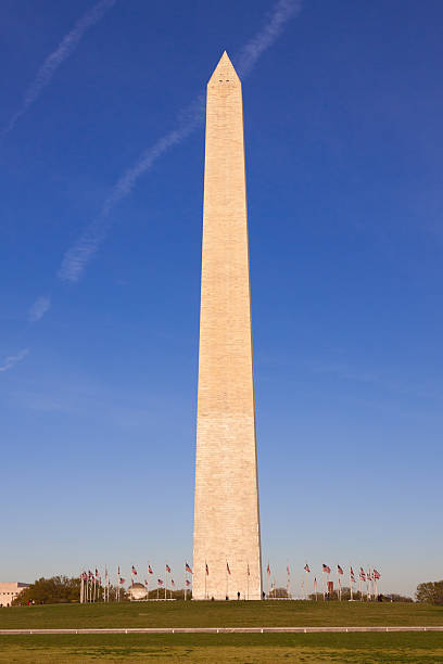 istock Washington Monument at sunset, Washington DC, USA. 500599136