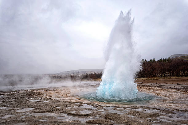 istock Erupting Strokkur Geyser Iceland 500601876