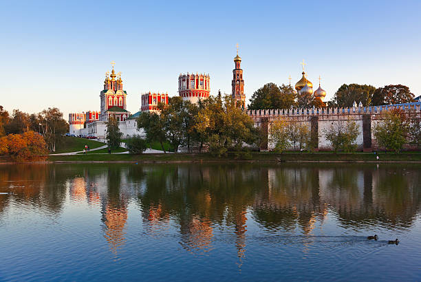 istock Novodevichiy convent in Moscow Russia 500603018