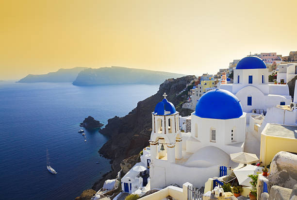 istock Santorini church (Oia), Greece 500603134