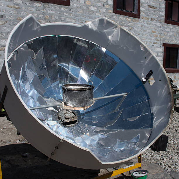 istock Solar cooker in the Himalaya mountains. Nepal 500603576