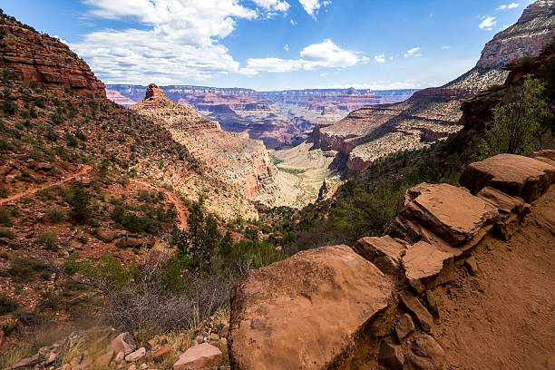 istock View from bright Angel Trail inside Grand Canyon 500604480
