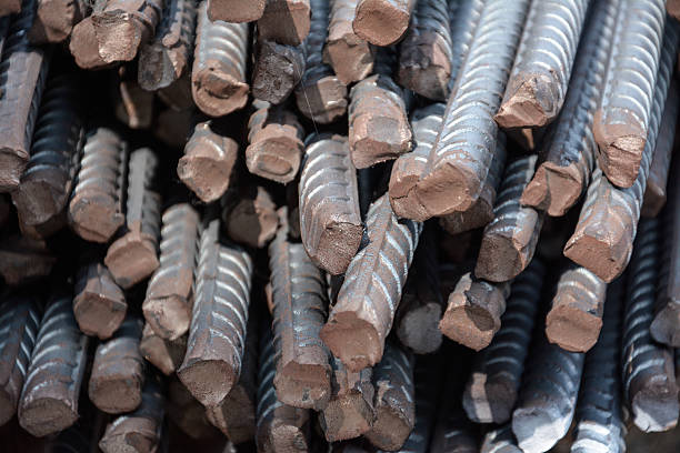 istock steel rods used in construction 500612739