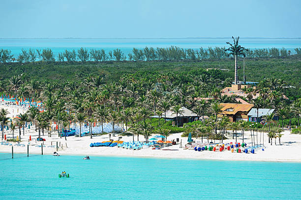 istock People on beach in Bahamas 500613620