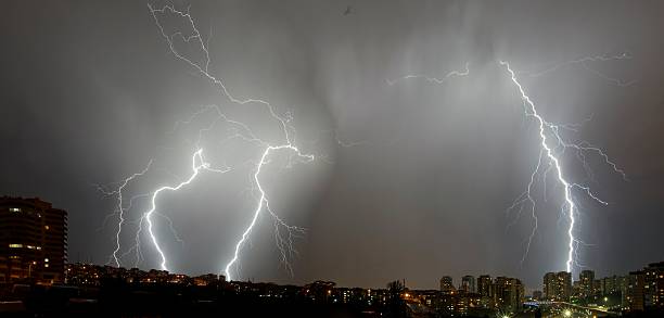 lightning di Ankara - foto stock