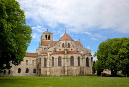 Basilique  of St. Mary Magdalene in Vezelay Abbey. Burgundy, France