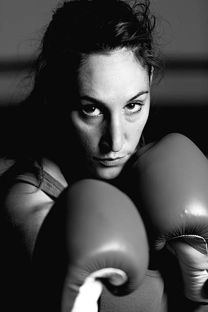 istock female boxer portrait 500616002