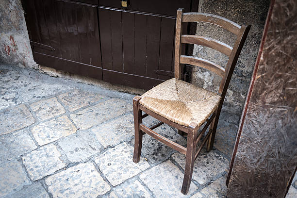 Chair in Italian street