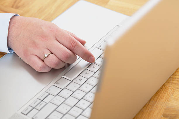 Business woman working stock photo