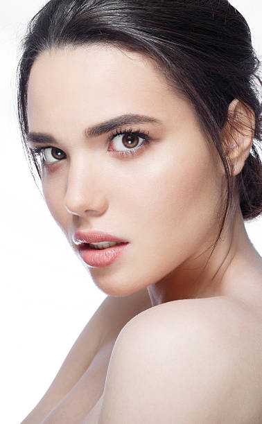 istock Beautiful girl with beautiful makeup 500617428