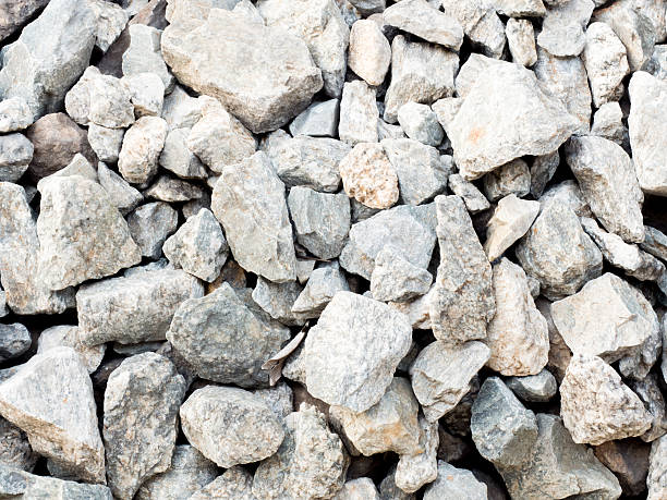 istock Texture of a gravel aggregate seamless background 500619180