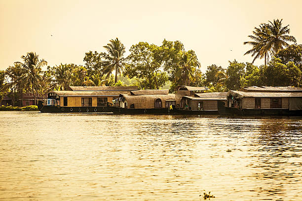 istock Traditional Houseboat on Kerala Backwaters 500621338