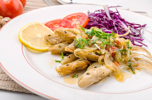 istock Fried fish and chili sauce 500626710