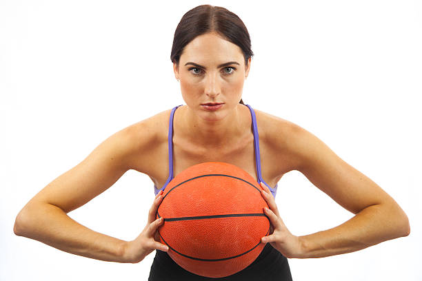 istock Female Basketballer 500627394