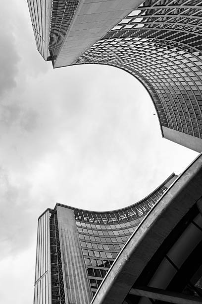 Modern architecture of the City Hall, Toronto