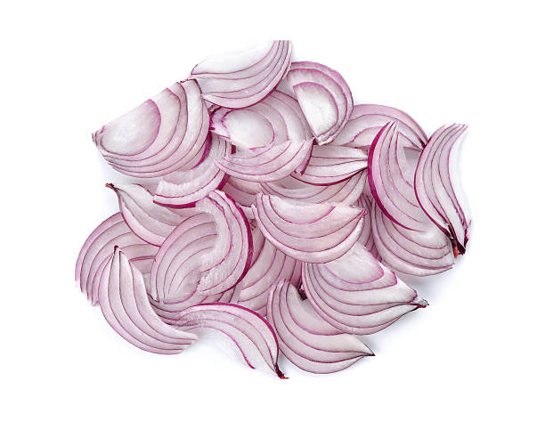 istock stack of sliced red onion, shallots on white background 500641294