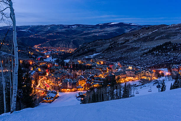 istock Beaver Creek Village Dusk 500642172
