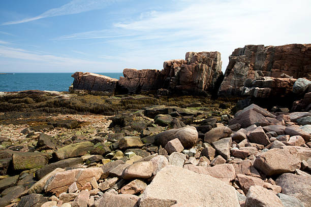 istock Thunder hole in Acadia National Park at Maine 500645285