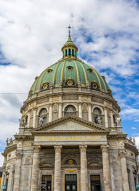 istock Marmorkirken in Copenhagen, Denmark 500645841