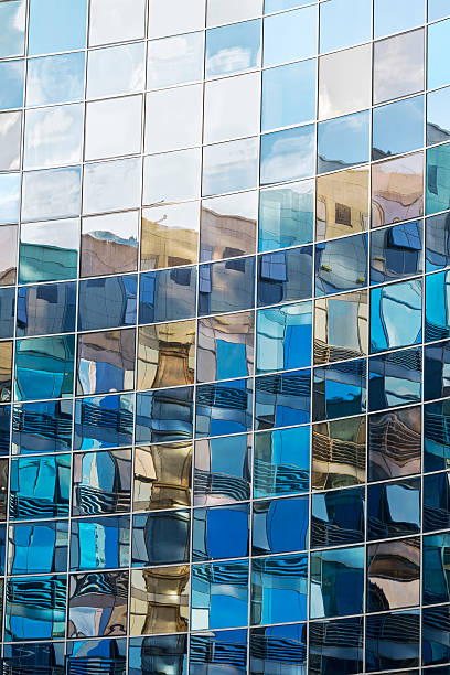 istock Glass wall of skyscraper 500647553