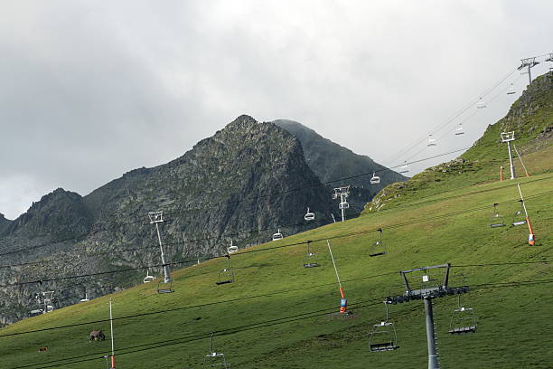 istock Ski lift in Andorra 500647577