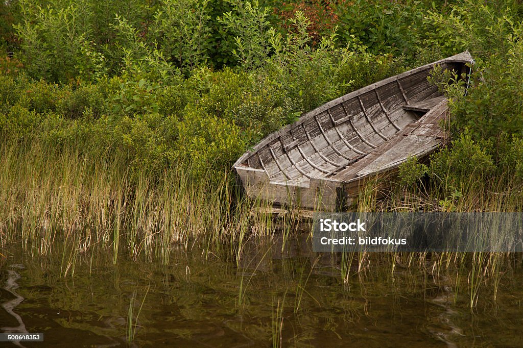 Altes Boot - Lizenzfrei Abgeschiedenheit Stock-Foto