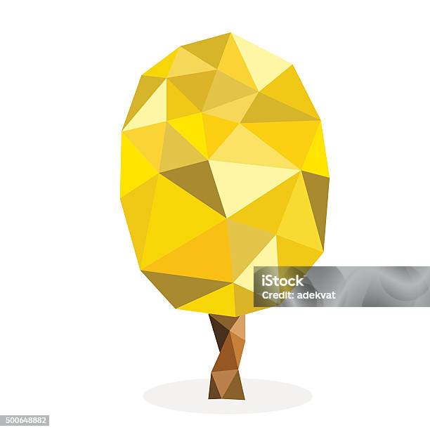 Stylistic Tree Stylized Vector Tree Collection Stock Illustration - Download Image Now ...