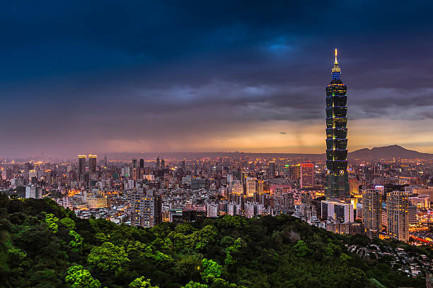 istock Taipei City View at Night 500649021
