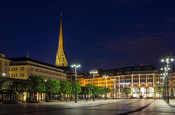 Rathausmarkt, a square in Hamburg, Germany