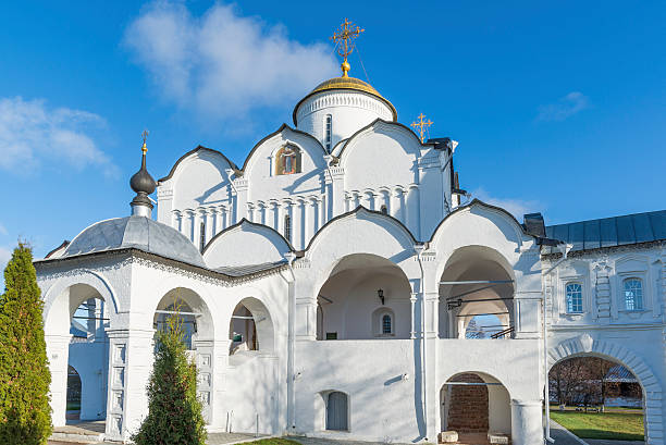 istock Cathedral at St. Pokrovsky Monastery was built  16th century in 500651322
