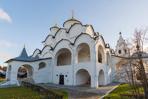 istock Cathedral at St. Pokrovsky Monastery was built  16th century in 500651334