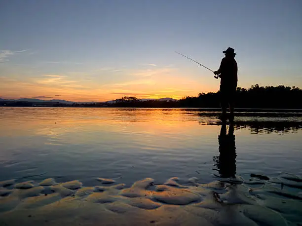 Photo of australian fisherman