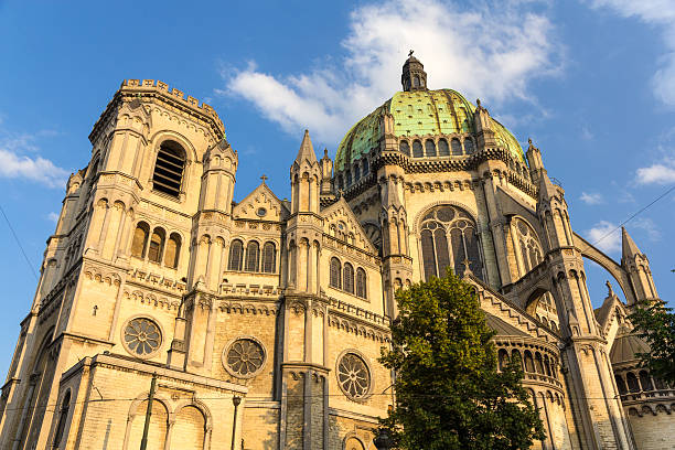istock Saint Mary's Royal Church in Brussels 500652791