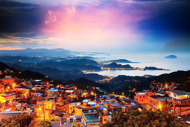 istock The seaside mountain town 500662889