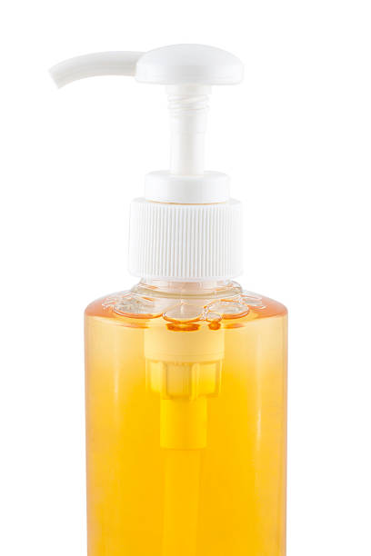 istock Dishwasher in bottle isolated on white 500664503